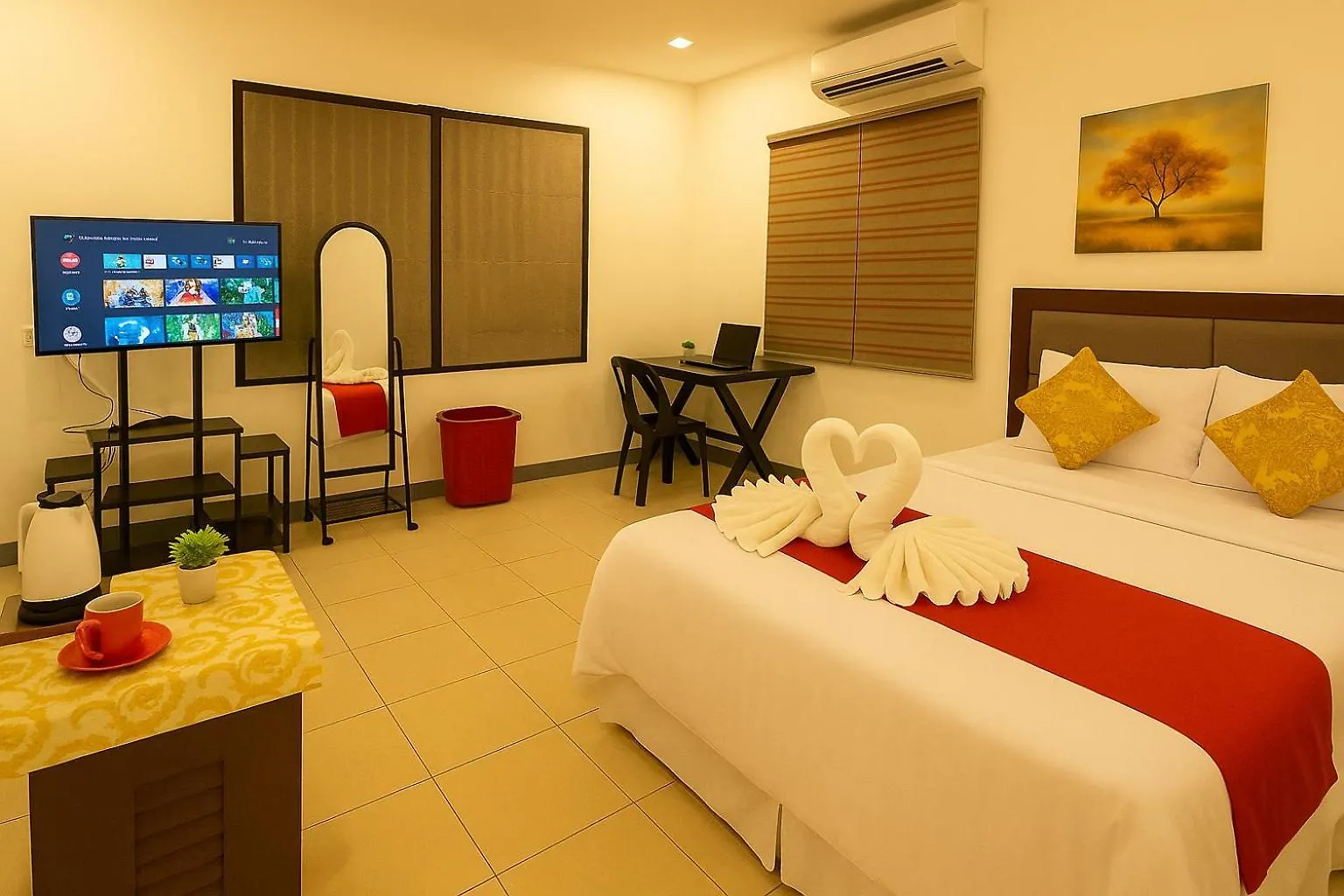 Big King Room Near Sm - Fast Wifi Angeles Daire